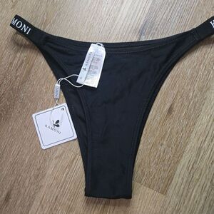 Kamoni Black Bikini Bottom
